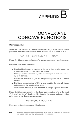 Appendix B Convex and Concave Functions