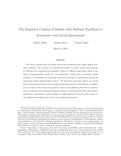 The Empirical Content of Models with Multiple Equilibria in