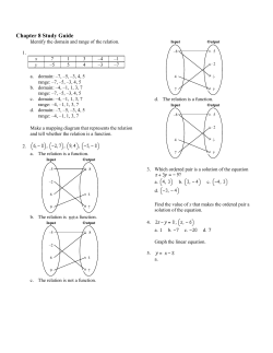 Chapter 8 Study Guide Answer Section