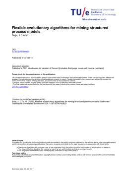 Flexible evolutionary algorithms for mining structured process models