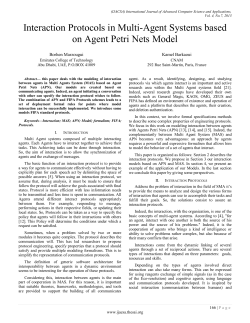 Interaction Protocols in Multi-Agent Systems