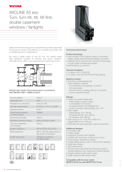 WICLINE 65 evo Turn, turn-tilt, tilt, tilt