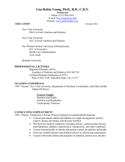 LIsa Resume Version 13 [LET]