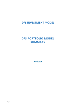 DFS dynamic risk management