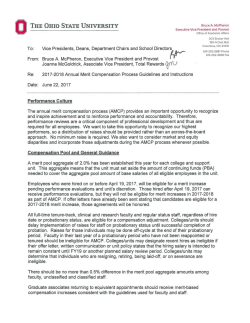 AMCP Guidelines and Instructions