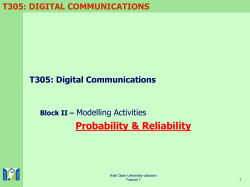 t305: digital communications