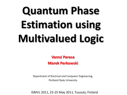 Quantum Phase Estimation using Multivalued Logic