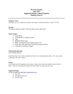 Making Choices - Central Youth Network