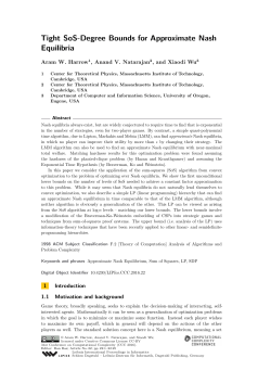 Tight SoS-Degree Bounds for Approximate Nash Equilibria