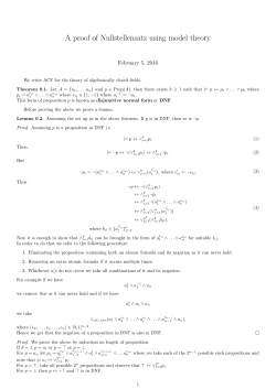 A proof of Nullstellensatz using model theory