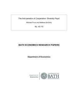 The Anti-paradox of Cooperation