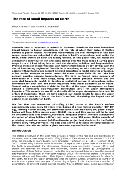 tektite strewn field in the Argentinian Pampa - Spiral