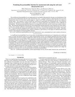 Predicting the permeability function for unsaturated soils using the