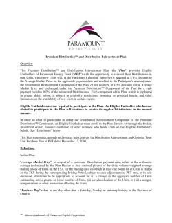 Premium Distribution&trade; and Distribution