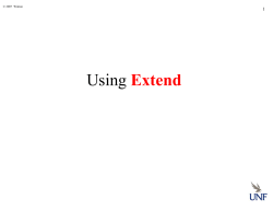 Using Extend