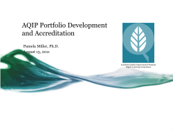 AQIP Convocation Session