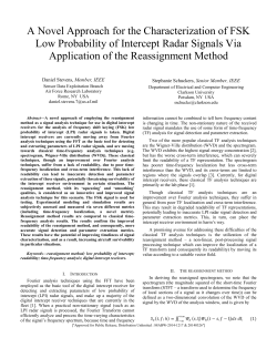A Novel Approach for the Characterization of FSK Low Probability of