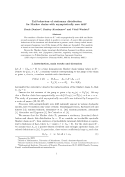 Tail behaviour of stationary distribution for Markov chains with