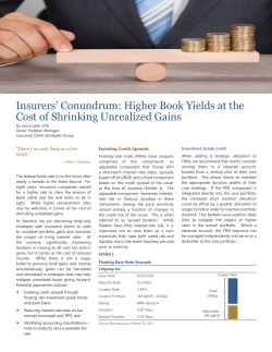 Higher Book Yields at the Cost of Shrinking Unrealized Gains