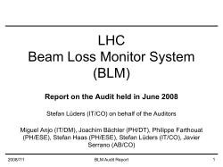 summary talk by S. Lueders