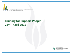 PowerPoint Slides - National Board for Safeguarding Children in the