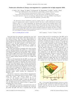Noninvasive detection of charge rearrangement in a quantum dot in