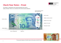 Check Your Notes &ndash; Front