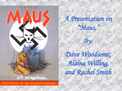 A Presentation on &ldquo;Maus,&rdquo;