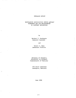 Temperature Distribution Within Aspalt Pavements and its