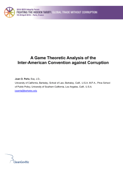 A Game Theoretic Analysis of the Inter