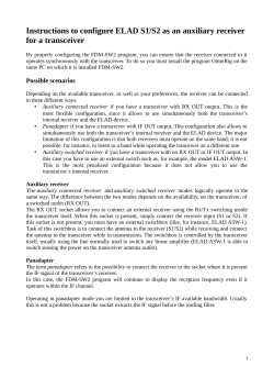 S1 S2 as panadapter -