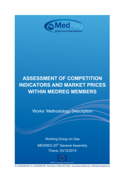 assessment of competition indicators and market prices within