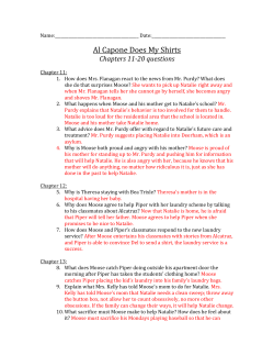 Al Capone Does My Shirts Chapters 11