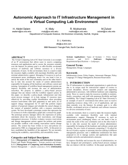 4. policy language requirements - Department of Computer Science