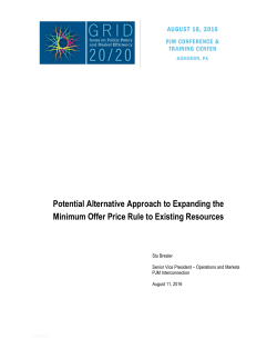 Potential Alternative Approach to Expanding the