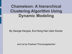 Chameleon: A hierarchical Clustering Algorithm Using Dynamic Mo