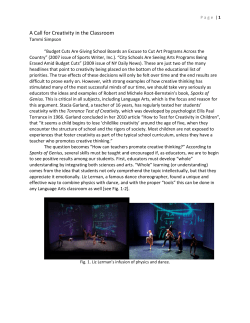 Fig. 2. An analogy is made that connects Language Arts to