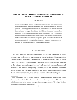 optimal median unbiased estimation