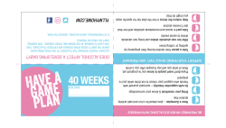 Have a Game Plan Have a Game Plan