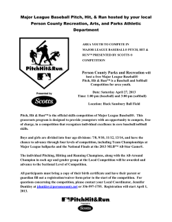 News Release Pitch Hit Run