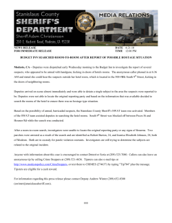 Budget Inn searched room-to-room after report on possible hostage