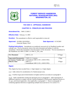 15 - exhibits - requests for appraisal services