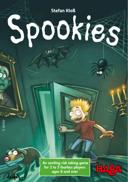Spookies instructions