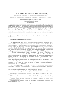 LAWN 162: The Design and Implementation of the