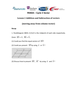 Part 1 Geometrical proof (given instruction)