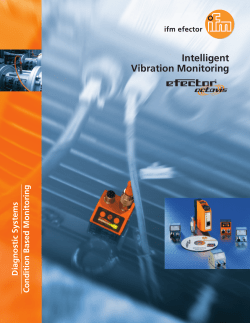 Intelligent Vibration Monitoring