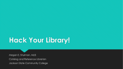 Hack Your Library