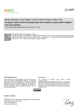 Do graph readers prefer the graph type most suited to a given task