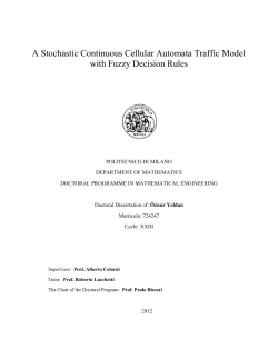 A Stochastic Continuous Cellular Automata Traffic Model