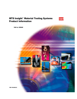 Insight Material Testing Systems